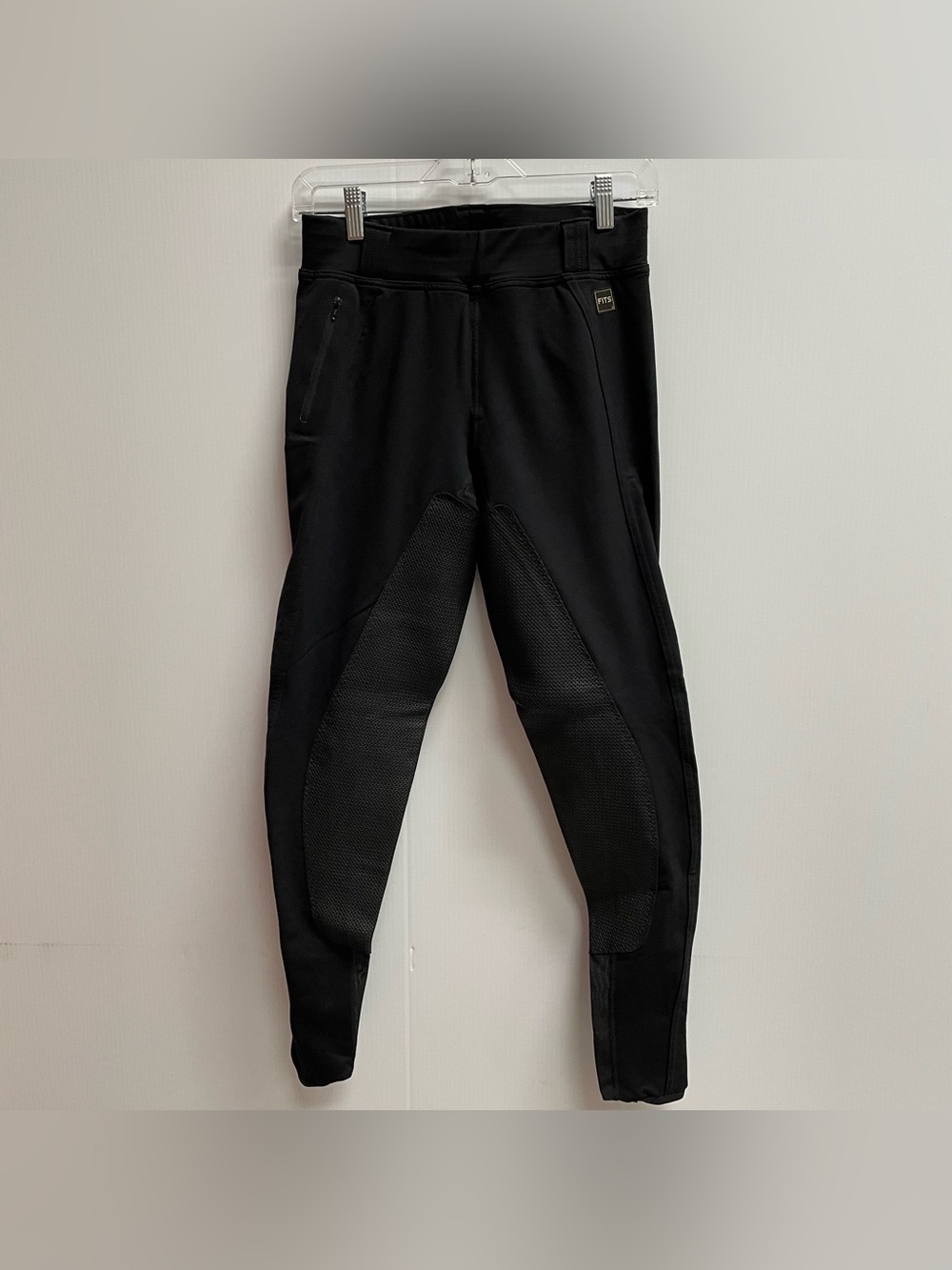 FITS RIDING EQUESTRIAN BLACK RIDING PANTS WOMENS SZ M